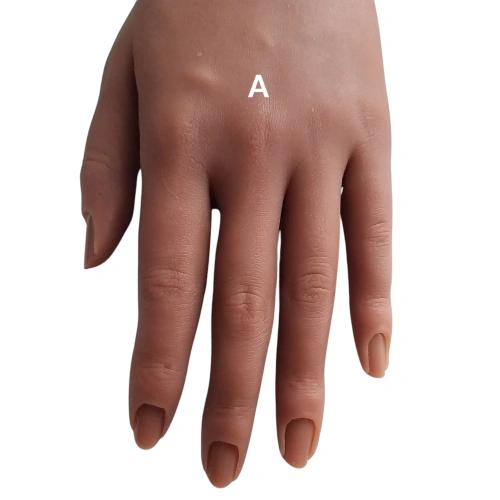 siliconen hand licht
