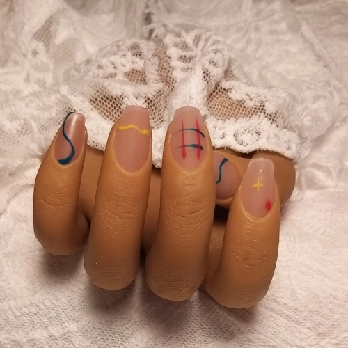 Press on tips #048