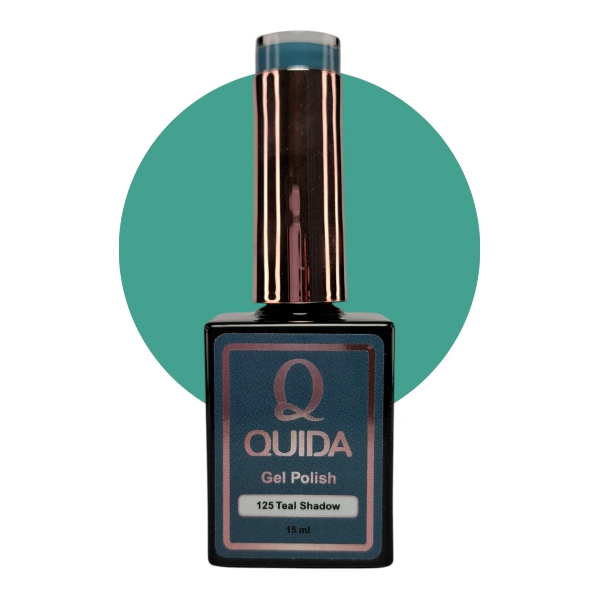 Quida Gelpolish Teal Shadow #125