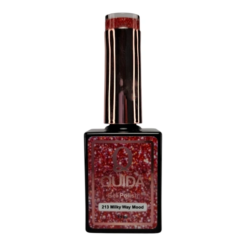 Quida Glitter Gel Milkyway Mood #213 – Cosmic Red Glitter Gel