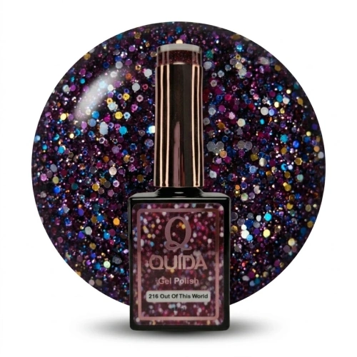 Quida Glitter Gel Out Of This World #216 – Deep Cosmic Glitter Gel