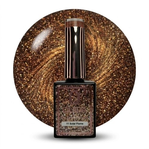 Cat eye Gelpolish Solar flame #011