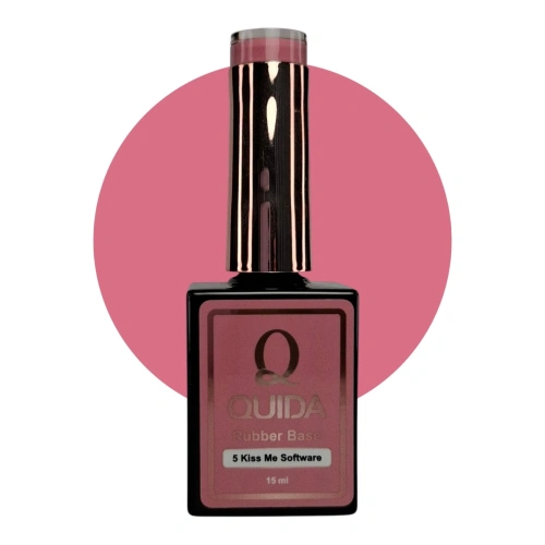 Quida Rubber Base Kiss Me Software #05 – Soft Pink Rubber Base