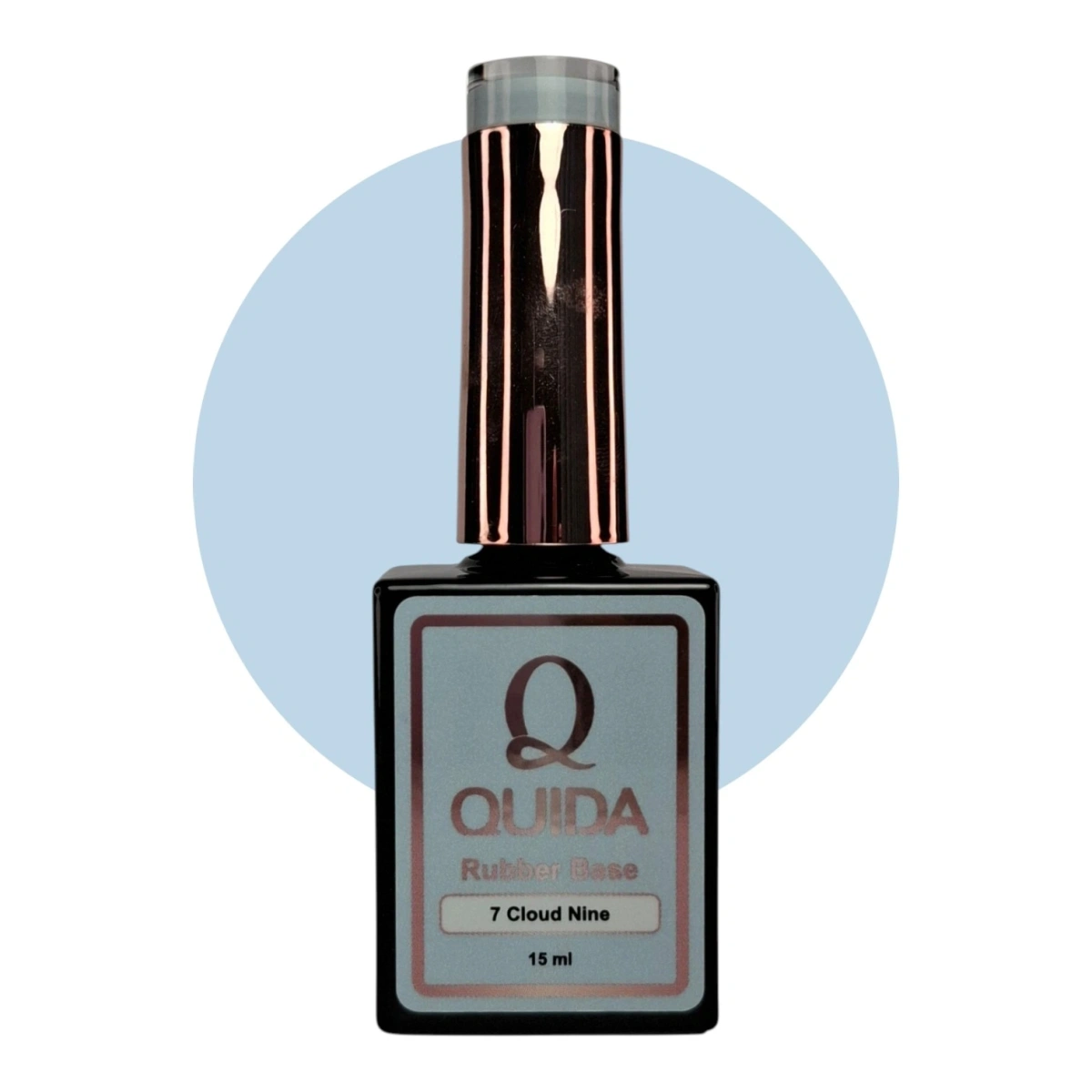 Quida Rubber Base Cloud Nine #07 – Soft Blue Rubber Base