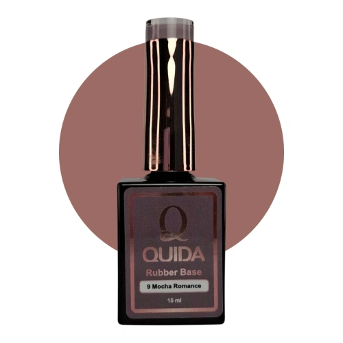 Quida Rubber Base Mocha Romance #09 – Mocha Nude Rubber Base