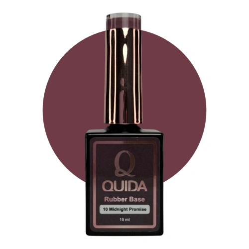 Quida Rubber Base Midnight Promise #10 – Deep Mauve Rubber Base