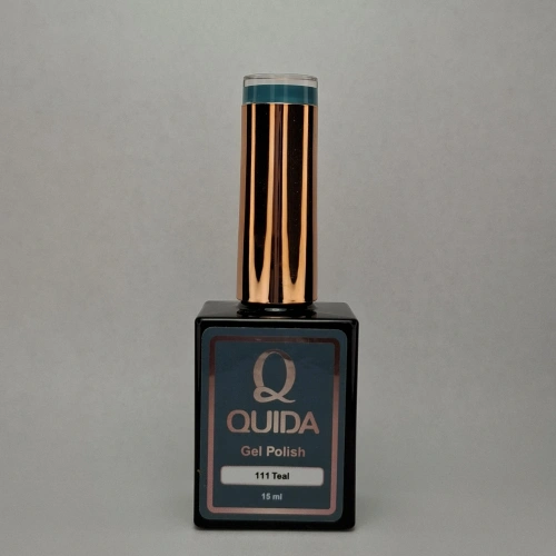 Quida Gelpolish 111 Teal Diep turquoise elegantie met moderne klasse