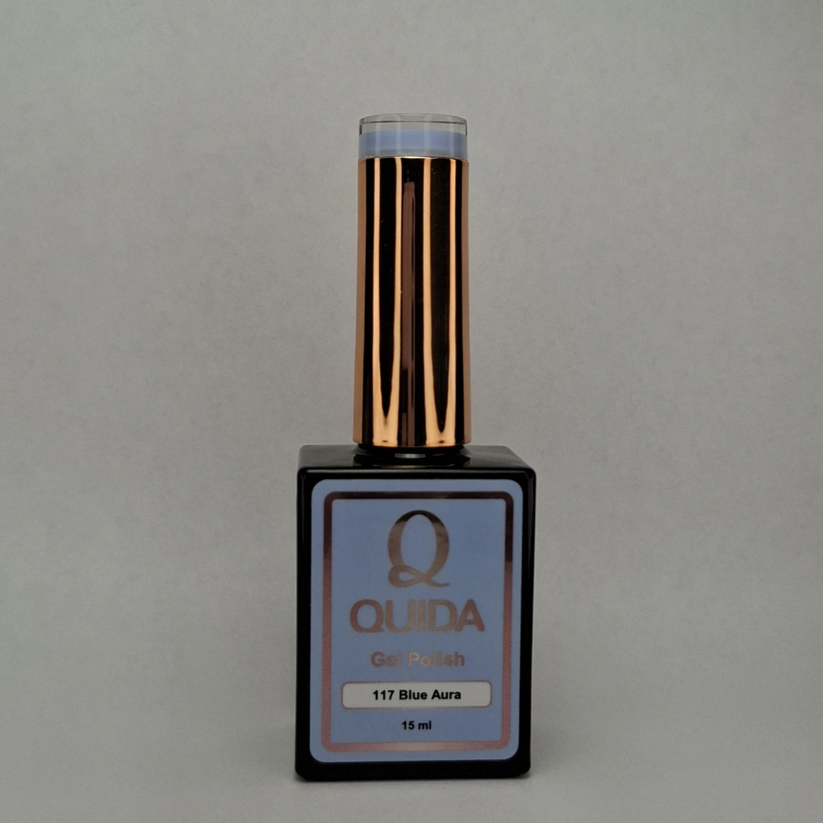 Quida Gelpolish 117 Blue Aura – Lichtblauwe gelpolish met frisse, zachte uitstraling