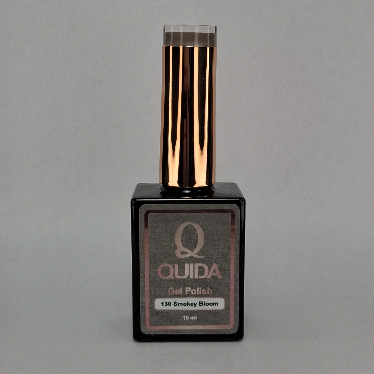 Quida Gelpolish 130 Smokey Bloom – Taupe gelpolish met warme, elegante uitstraling