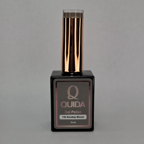Quida Gelpolish 130 Smokey Bloom – Taupe gelpolish met warme, elegante uitstraling