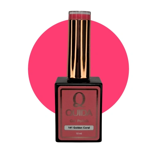 Quida Gelpolish – Golden Coral #141