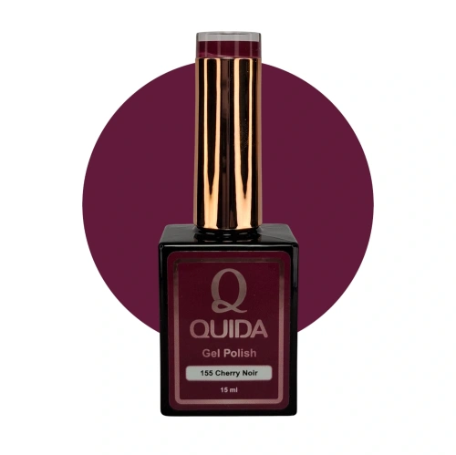 Quida Gelpolish – Cherry Noir #155