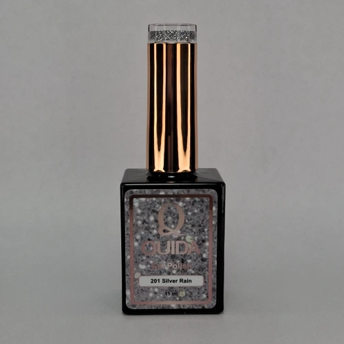Glitter Gelpolish Silver Rain #201