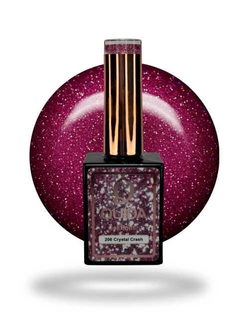 Glitter Gelpolish - Crystal Crash #206